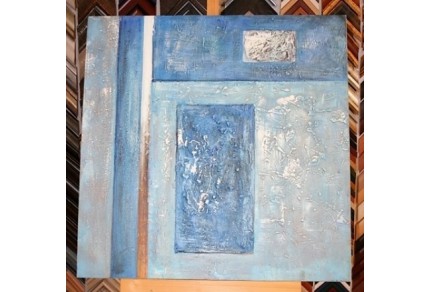 Obraz modrý sen 90x90 cm